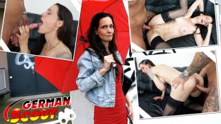 German Scout – Skinny Austrian Mature Mia Moon Talk to First Casting Fuck